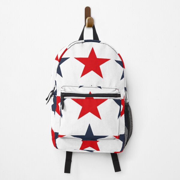 Item preview, Large RED, NAVY BLUE and WHITE STARS designed and sold by RachelMacht.