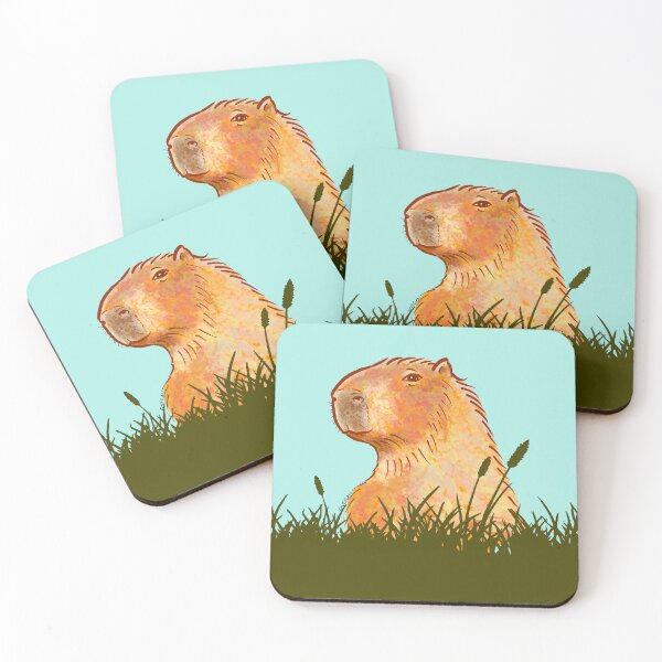 Item preview, Cute capybara designed and sold by Frank J. Art.