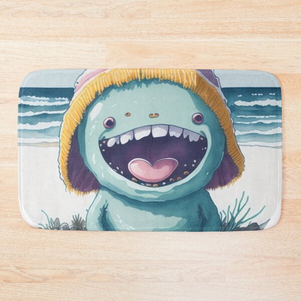 Item preview, Cute happy little alien on vacation by the sea. designed and sold by SaraSumi.