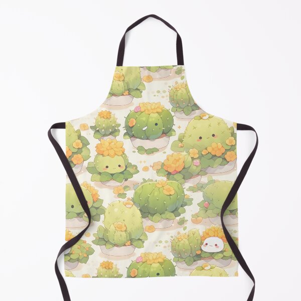 Item preview, Green Cactus Kawaii Pretty Cactusses designed and sold by 18tokwa.