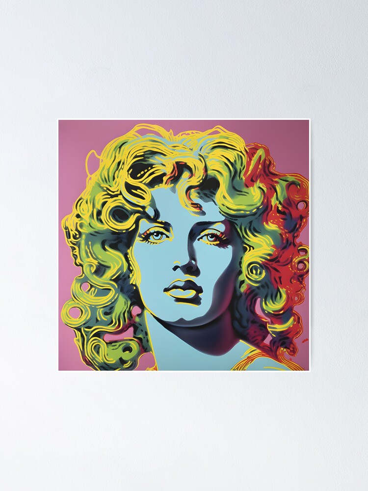 Modern medusa art pop art with psychedelic touch | Premium