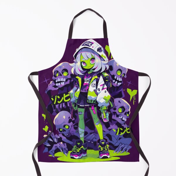 Item preview, Zombie Girl Senpai, Zombie Sempai designed and sold by TheeDigitalDen.