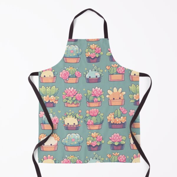 Item preview, Happy Cactus Kawaii Pretty Cactusses Pattern designed and sold by 18tokwa.