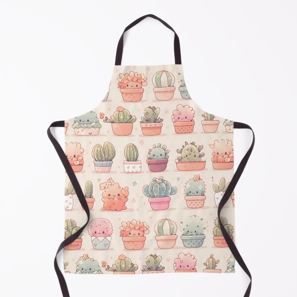 Item preview, Happy Bright Warm Cactus Kawaii Pretty Cactusses Pattern designed and sold by 18tokwa.
