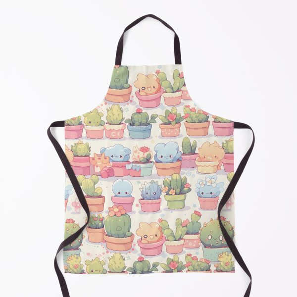 Item preview, Club Of Happy Cactus Kawaii Pretty Cactusses Pattern designed and sold by 18tokwa.