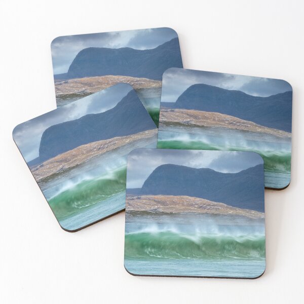 Item preview, Luskentyre Wild Waves Isle of Harris Scotland. designed and sold by PhotosEcosse.