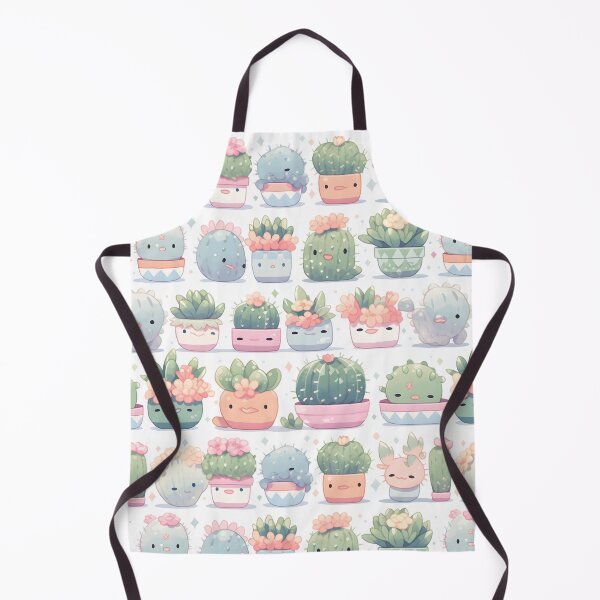 Item preview, Chubby Cactus Kawaii Pretty Cactusses Pattern designed and sold by 18tokwa.