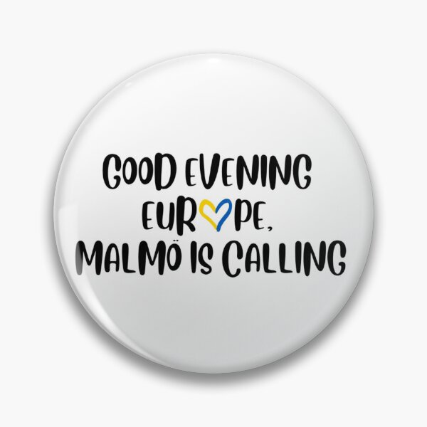 Item preview, Eurovision 2024 - "Good Evening Europe, Malmö is Calling" design  designed and sold by Mimifsud.