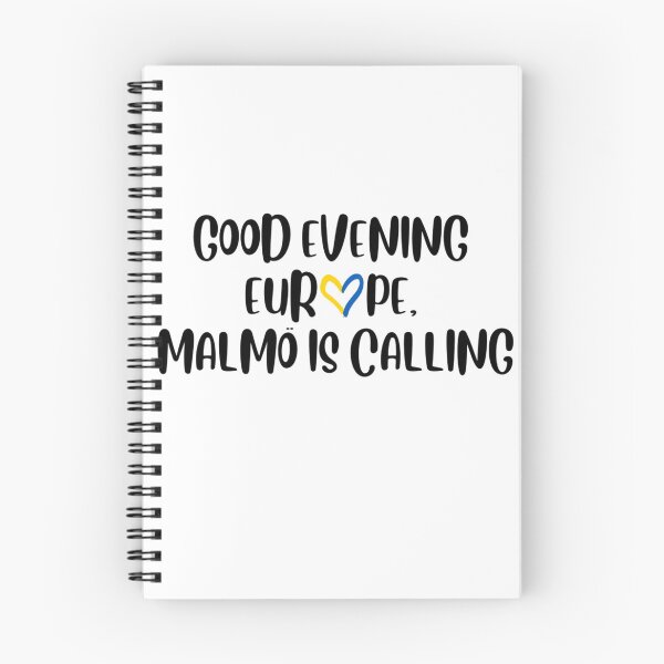 Item preview, Eurovision 2024 - "Good Evening Europe, Malmö is Calling" design  designed and sold by Mimifsud.