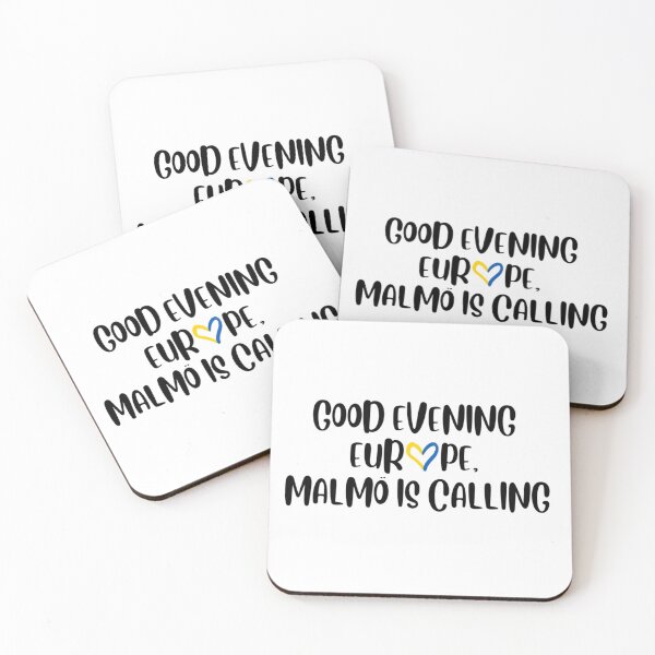 Item preview, Eurovision 2024 - "Good Evening Europe, Malmö is Calling" design  designed and sold by Mimifsud.