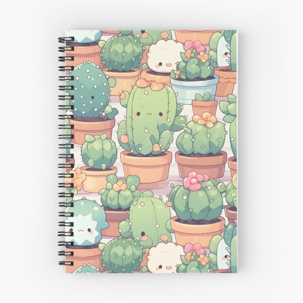 Item preview, Happy Cute Cactus Kawaii Pretty Cactusses Design designed and sold by 18tokwa.
