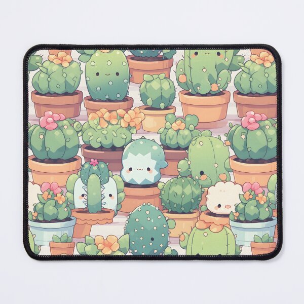Item preview, Happy Cute Cactus Kawaii Pretty Cactusses Design designed and sold by 18tokwa.