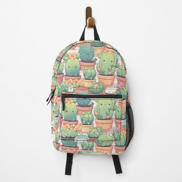 Item preview, Happy Cute Cactus Kawaii Pretty Cactusses Design designed and sold by 18tokwa.