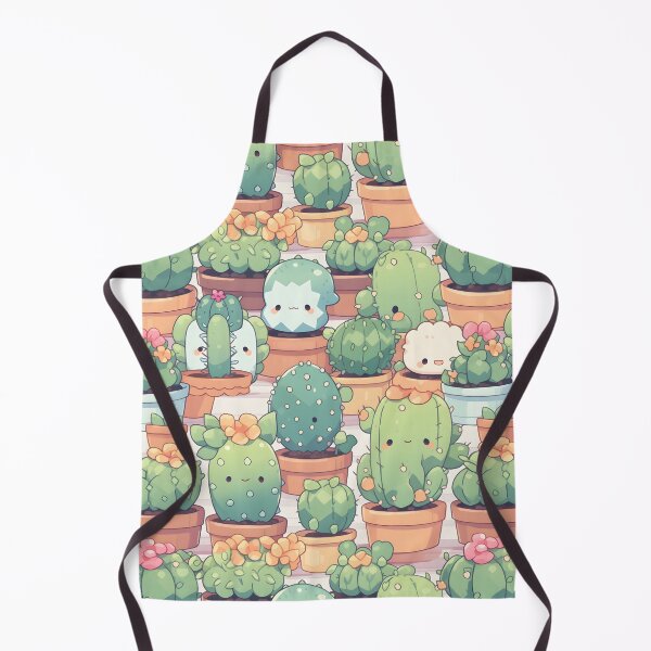 Item preview, Happy Cute Cactus Kawaii Pretty Cactusses Design designed and sold by 18tokwa.