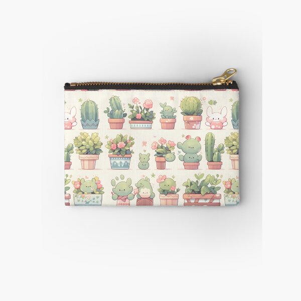 Item preview, Cactus Kawaii Pretty Cactusses Green Pattern designed and sold by 18tokwa.
