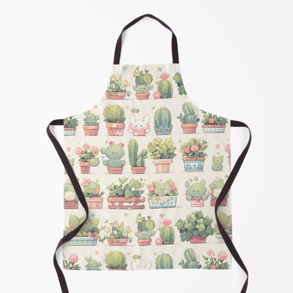 Item preview, Cactus Kawaii Pretty Cactusses Green Pattern designed and sold by 18tokwa.