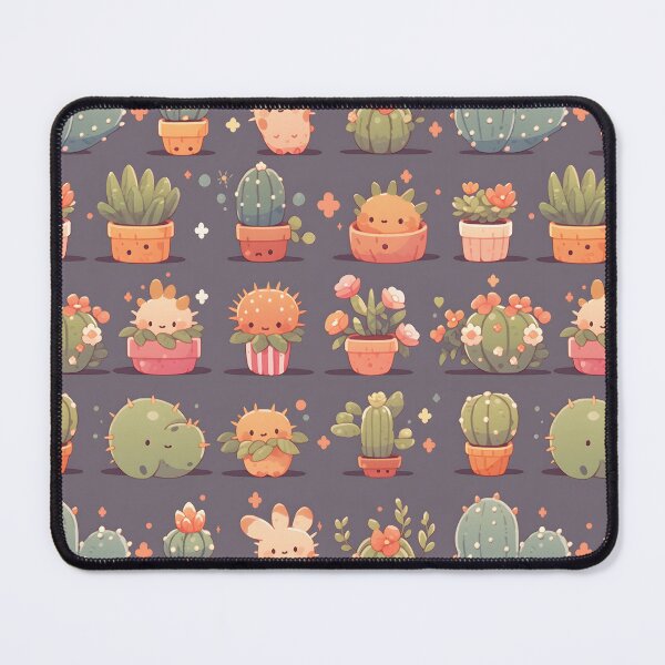 Item preview, Cactus Kawaii Art Pretty Cactusses Pattern designed and sold by 18tokwa.