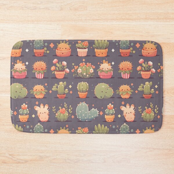 Item preview, Cactus Kawaii Art Pretty Cactusses Pattern designed and sold by 18tokwa.