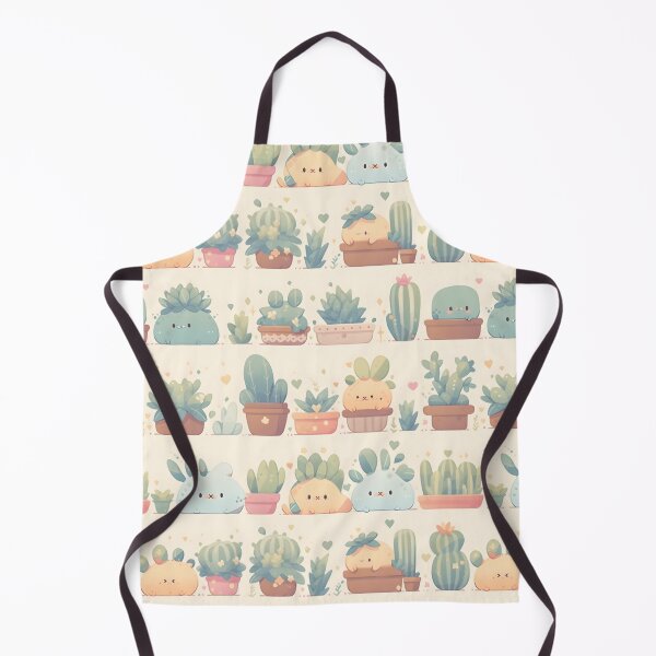 Item preview, Chubby Boo Happy Cactus Kawaii Pretty Cactusses Pattern designed and sold by 18tokwa.