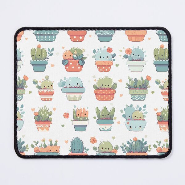 Item preview, Cute Adorable Cactus Kawaii Pretty Cactusses Pattern designed and sold by 18tokwa.