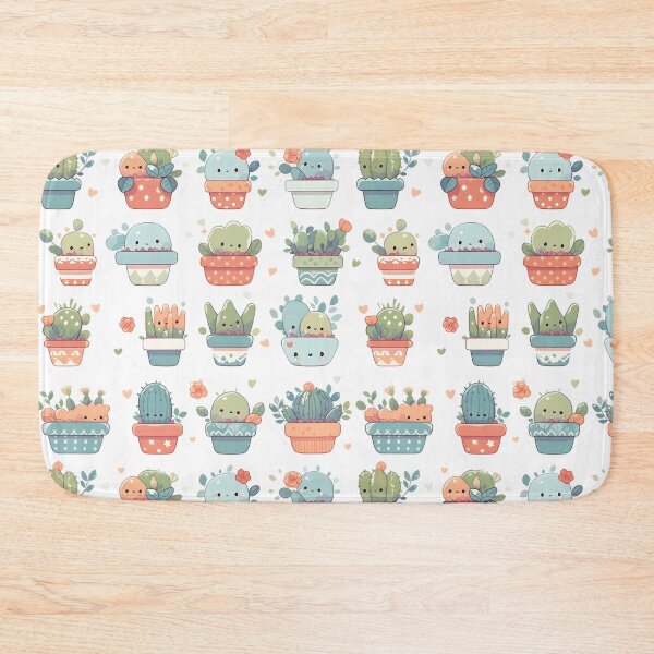 Item preview, Cute Adorable Cactus Kawaii Pretty Cactusses Pattern designed and sold by 18tokwa.
