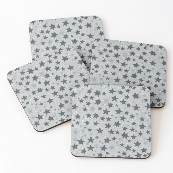 Item preview, Black and grey stars designed and sold by IDstore.
