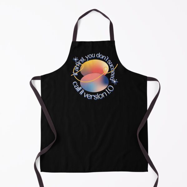 Item preview, If at first, you don't succeed, call it version 1.0 designed and sold by Paula Helit.