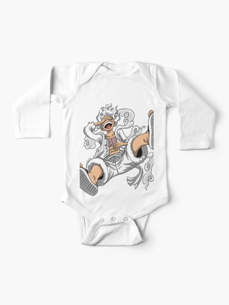 Luffy Gear 5 Short Sleeve Baby One-Piece for Sale