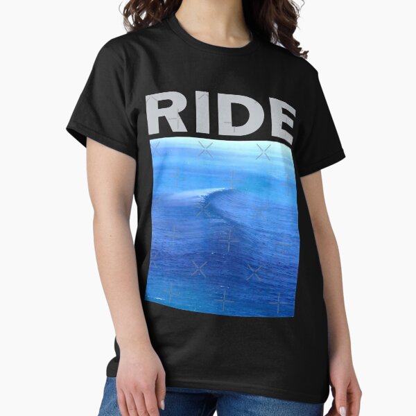 RIDE Nowhere - ポスター　Tシャツ Ride Nowhere ライド 海 S/S Fade Tシャツ 黒 青 XL フェード