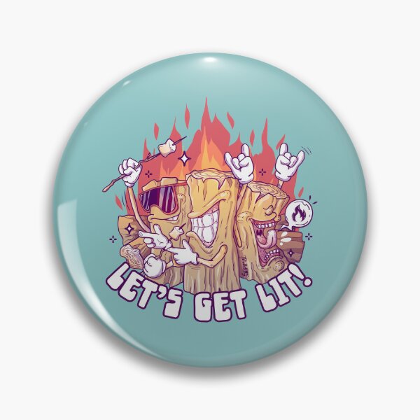 Item preview, Let's Get Lit! Lit logs campfire designed and sold by SPIRIMAL.