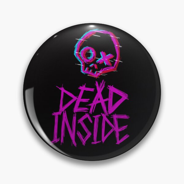 Item preview, Dead Inside Skull Glitch Graphic designed and sold by TechniCat9935.