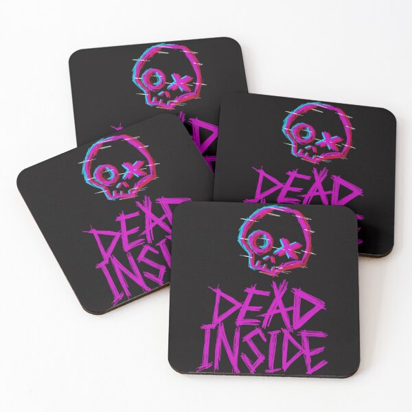 Item preview, Dead Inside Skull Glitch Graphic designed and sold by TechniCat9935.