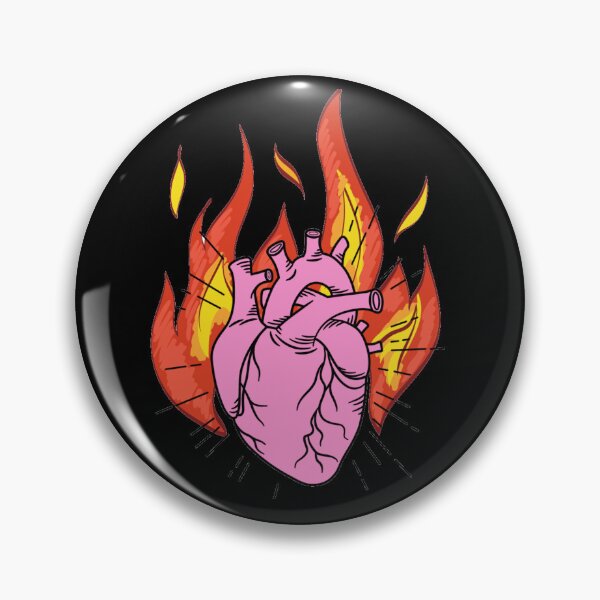 Item preview, Heart on fire designed and sold by GNStyle.