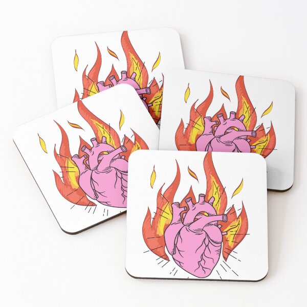 Item preview, Heart on fire designed and sold by GNStyle.