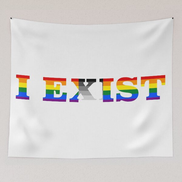 Item preview, I Exist (Homoflexible) designed and sold by Centeris2.