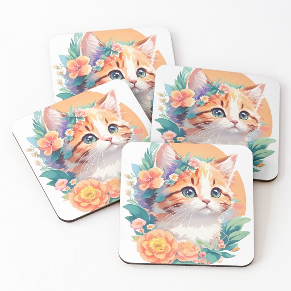 Item preview, Precious Whiskers - Celebrating the Irresistible Cuteness of Cute Kittens designed and sold by DimHel2.