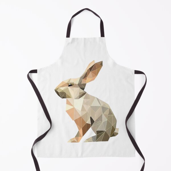 Item preview, geometric colorful rabbit designed and sold by Fantes.