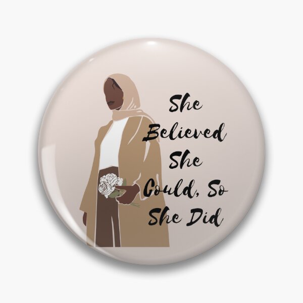 Item preview, She Believed She Could 4 designed and sold by potatowhalelord.