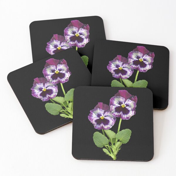 Item preview, Purple Pansy Duo designed and sold by Lisa  Davis.