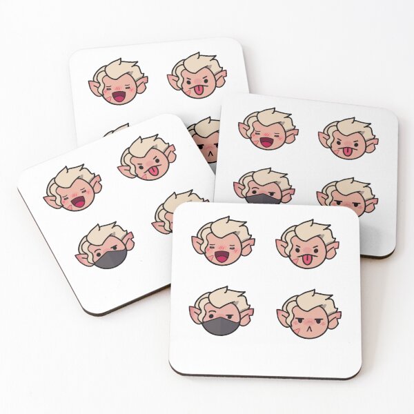 Item preview, The Owl House Golden Guard Hunter Stickers designed and sold by samschlag.