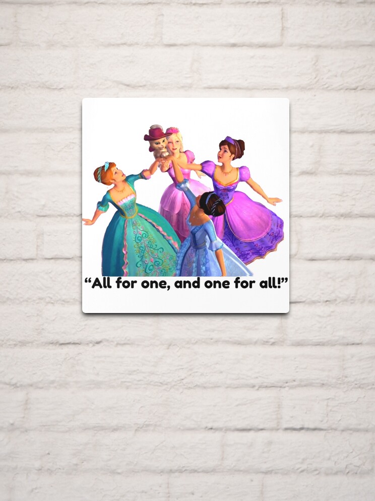 All for one and one for all barbie discount