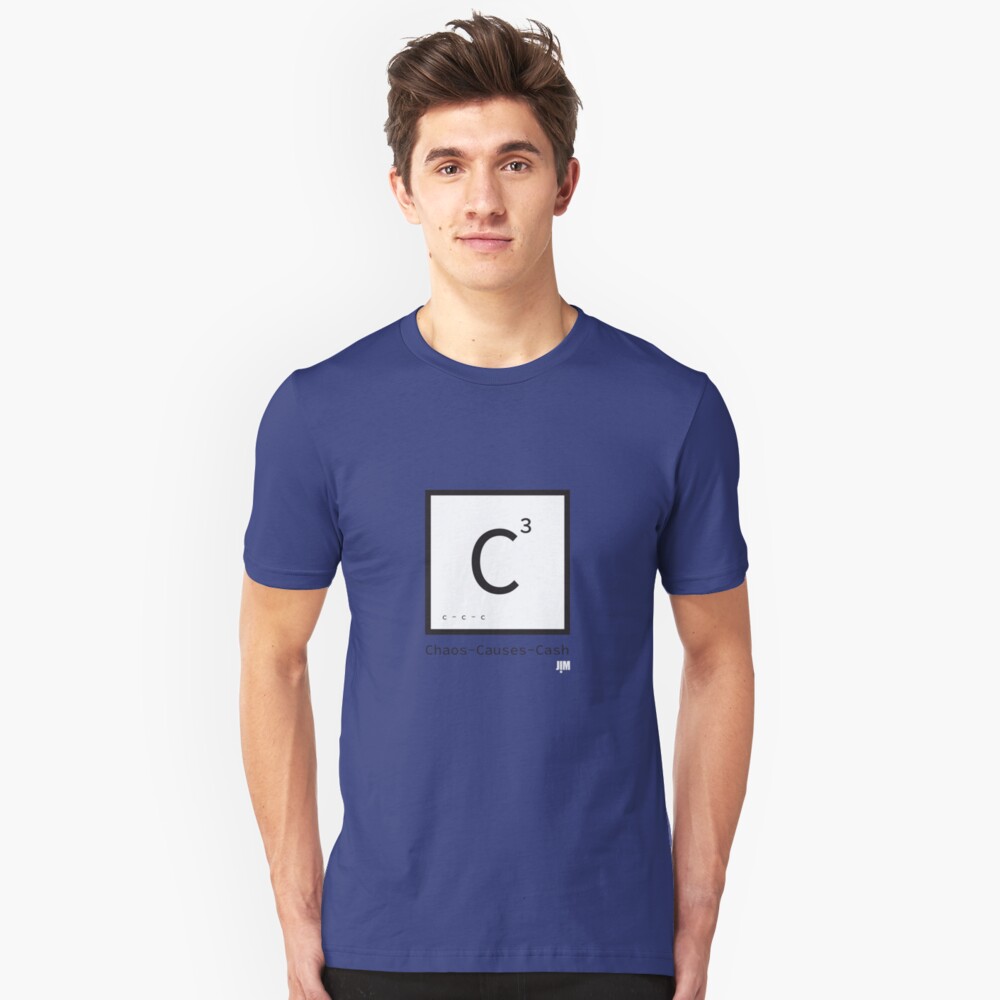 Chaos Causes Cash Slim Fit T-Shirt