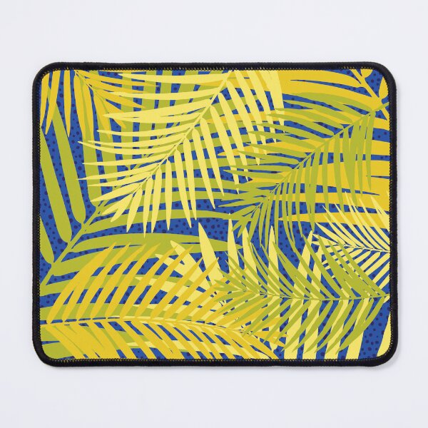 Item preview, Vivid Yellow Palms Digital Pattern designed and sold by zolarche.