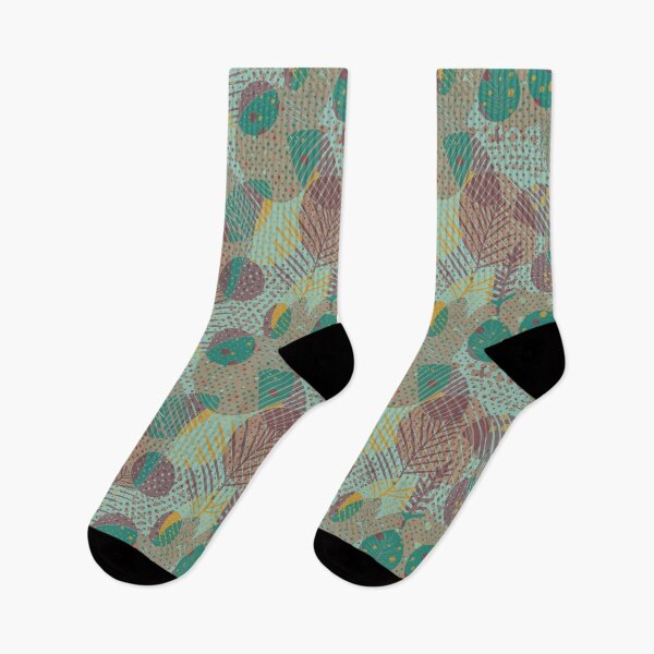 Item preview, Polka dots nature elements green designed and sold by Alessandro Remo Mazzoni Remotextiles.