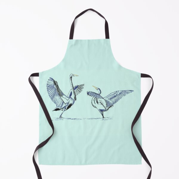 Item preview, Great Egrets dancing in the water designed and sold by Agata Kowalczyk.
