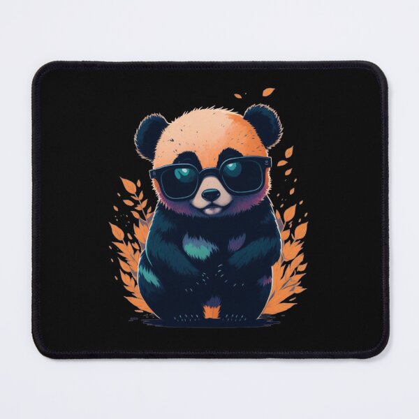 Aperçu de l'œuvre Panda en lunettes de soleil créée et vendue par Pug-Obsession.