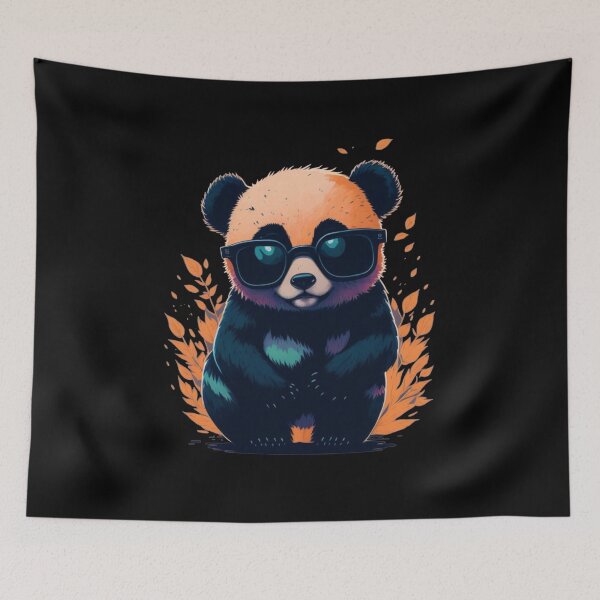 Item preview, Panda in sunglasses designed and sold by Pug-Obsession.