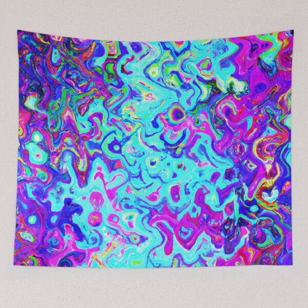 Item preview, Abstract Expressive Vibrant Pattern Design designed and sold by Health And Fitness Posts e-Store.
