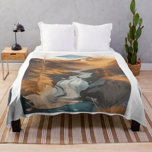 Item preview, Vintage Mountain Peaks Nostalgic Mountain Landscape designed and sold by Ascooepics.