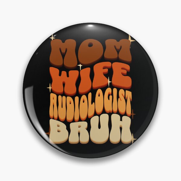 Item preview,  Mom Wife Audiologist Bruh, Retro Colorful Mommy design designed and sold by BYNDART.